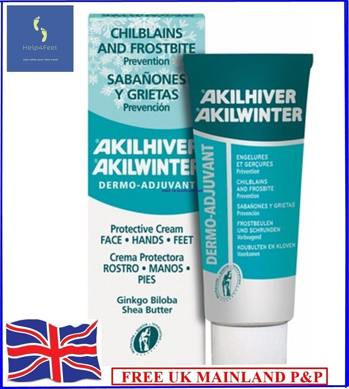 3 x Akilene Winter Cream for Chilblain and frostbite