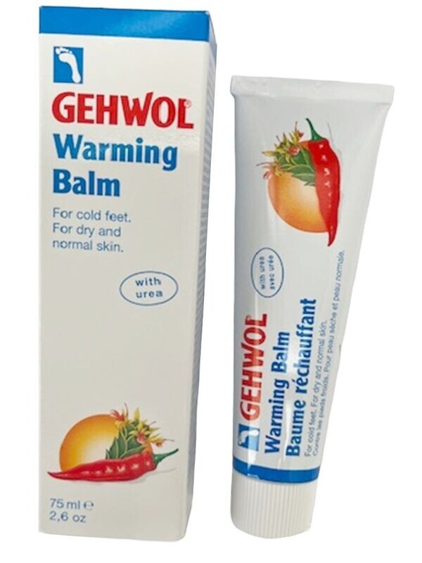 Gehwol Warming Balm 75ml Chilblains Winter cream Suitable for diabetics
