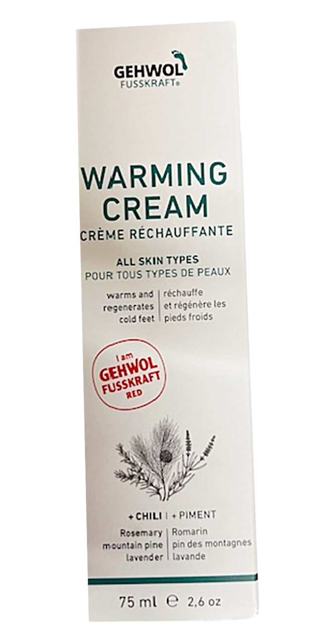 3 x Gehwol Fusskraft red 75ml Rich Emollient Cream Chilblain Warming Balm  diabetics