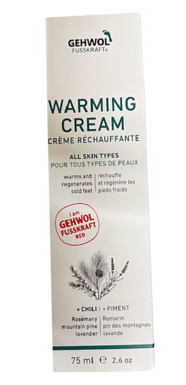 Gehwol Fusskraft red 75ml Rich Emollient Cream Chilblain Warming Balm  diabetics