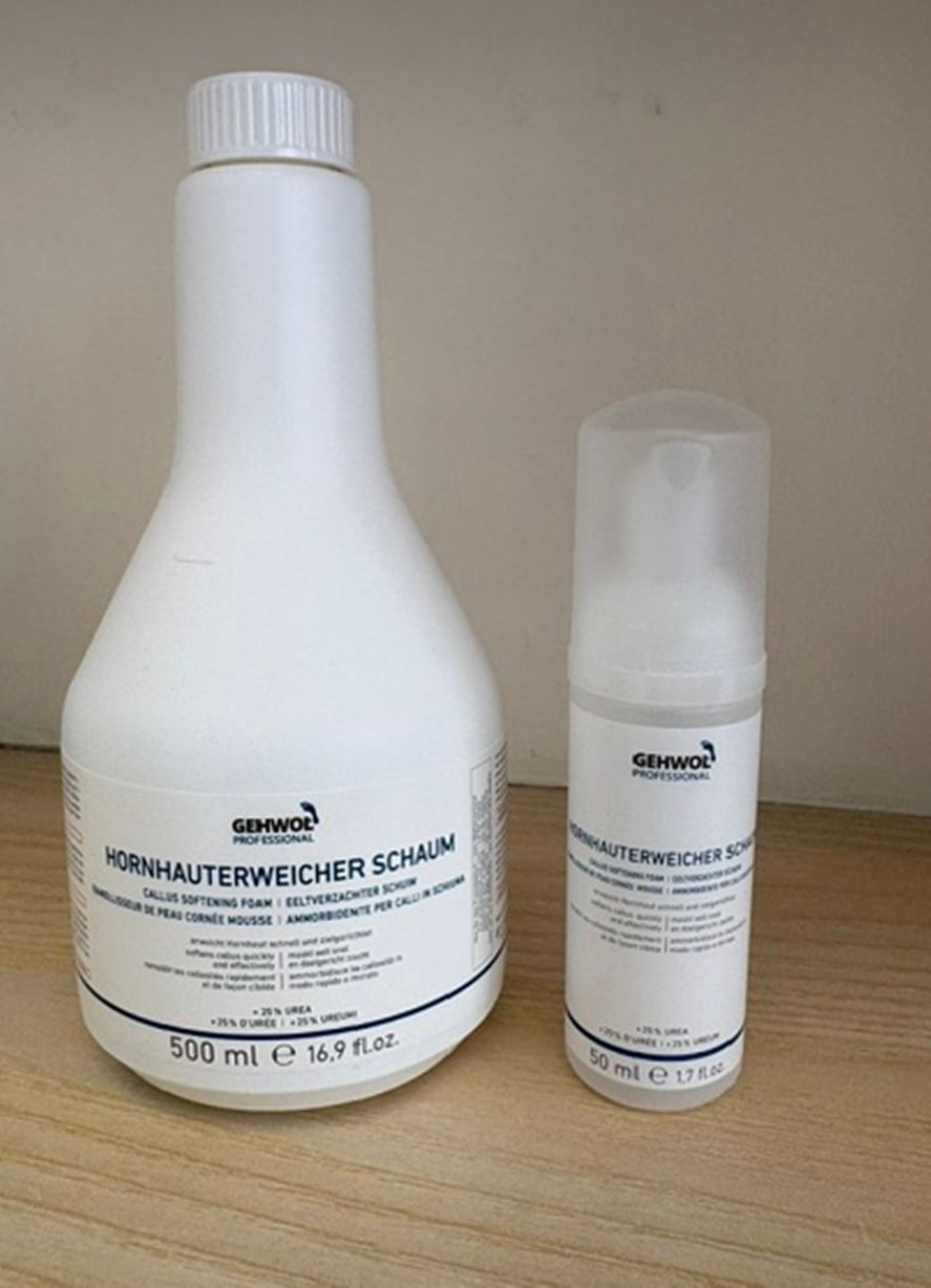 Gehwol Callus Softener 500ml (with 50ml dispenser bottle)
