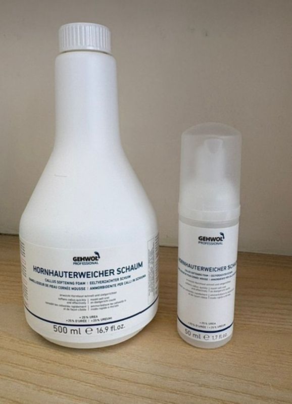 Gehwol Callus Softener 500ml (with 50ml dispenser bottle)
