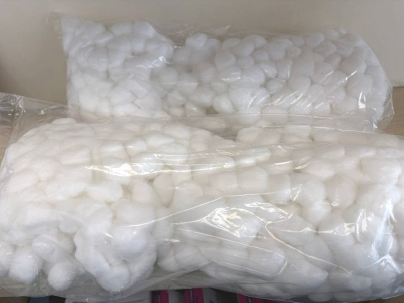 Cotton Wool Small Balls x 2 bags (500 per bag)
