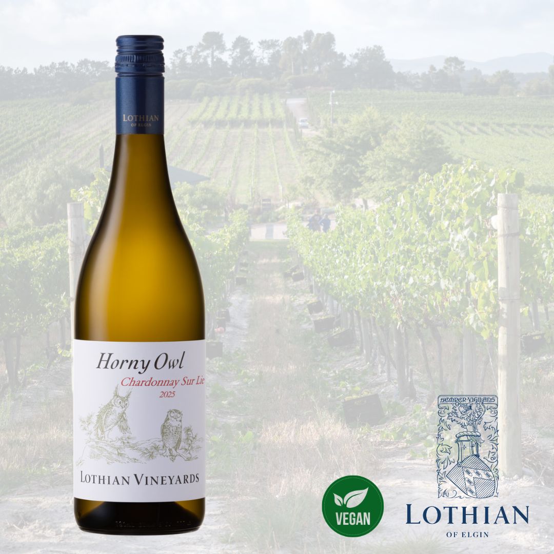 Lothian Vineyards Horny Owl Chardonnay sur Lie 2025 x 6 bottles