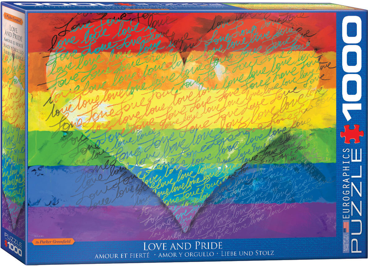 PUZZLE 1000 pcs Love & Pride - Eurographics