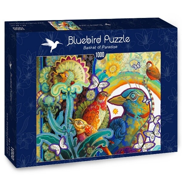 PUZZLE 1000 pcs - Basket of Paradise - BLUEBIRD