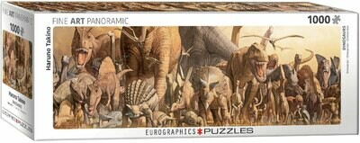PUZZLE 1000 pcs Dinossauros- Eurographics