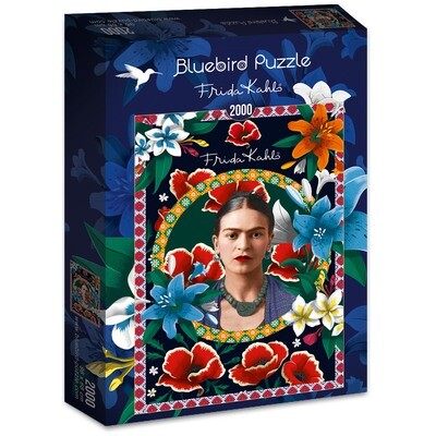 PUZZLE 2000 pcs - Frida Kahlo - BLUEBIRD