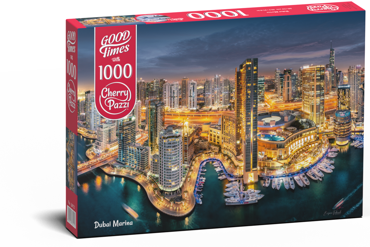 PUZZLE 1000 pcs - Dubai Marina - CHERRY PAZZI