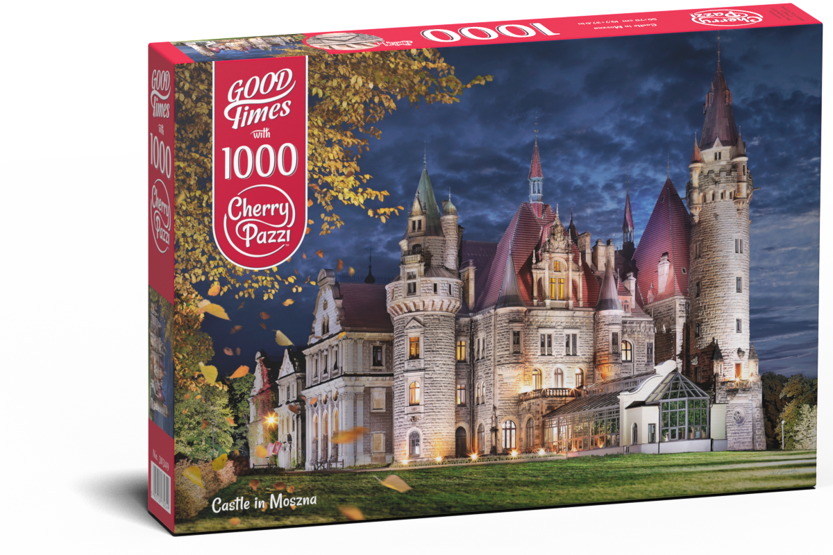 PUZZLE 1000 pcs - Castle in Moszna - CHERRY PAZZI