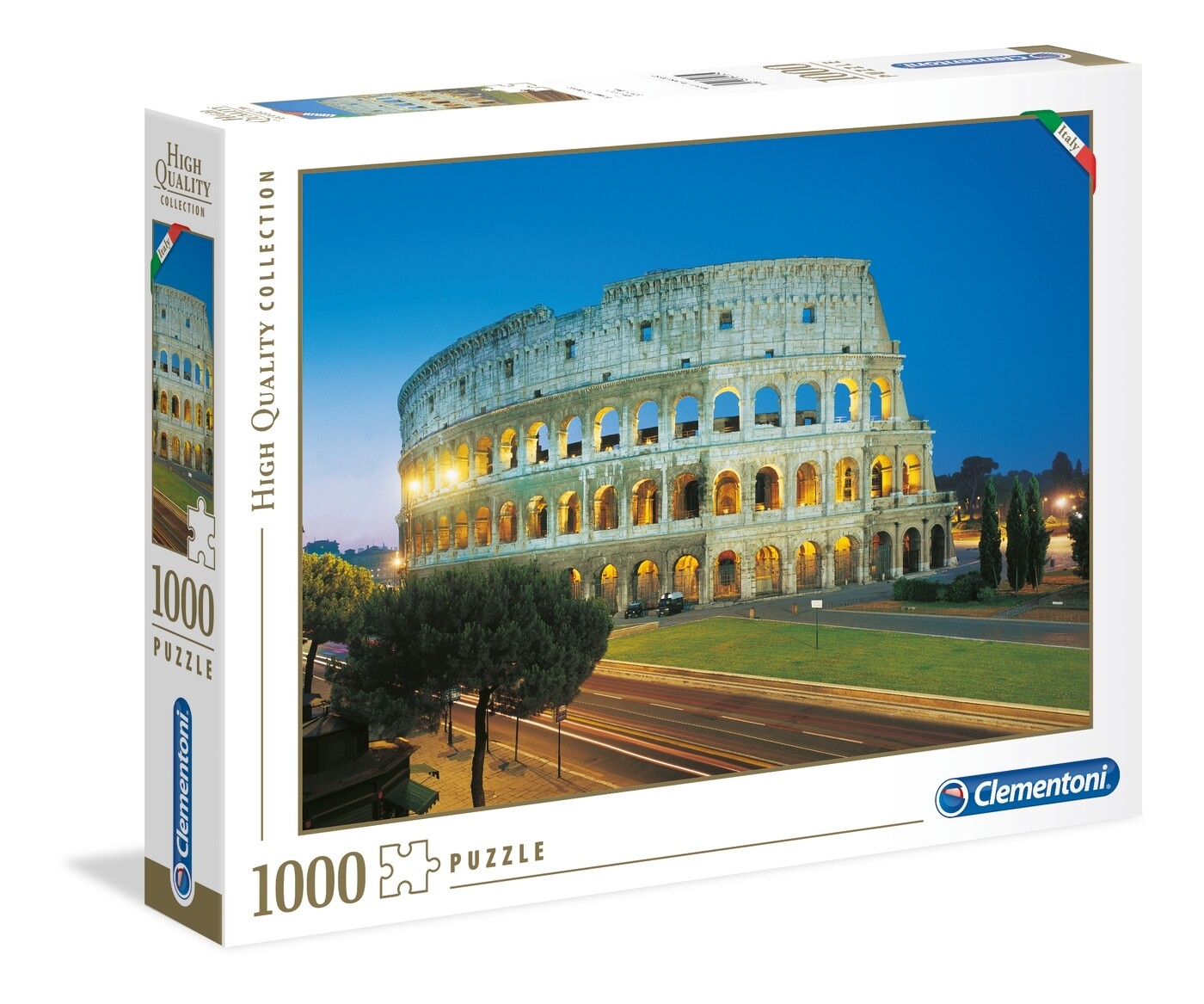 PUZZLE 1000 HQ Roma Colosseo- CLEMENTONI