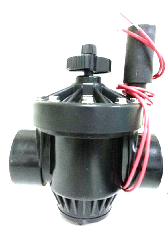 ELETTROVALVOLA D.1&quot;1/2 PGV-151-F HUNTER CON REGOLATORE DI FLUSSO