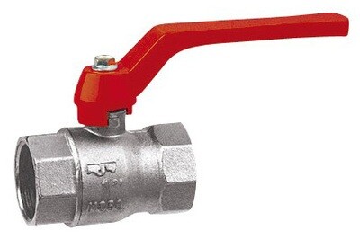 VALVOLA A SFERA F/F IN OTTONE – PN25 – 1&quot;