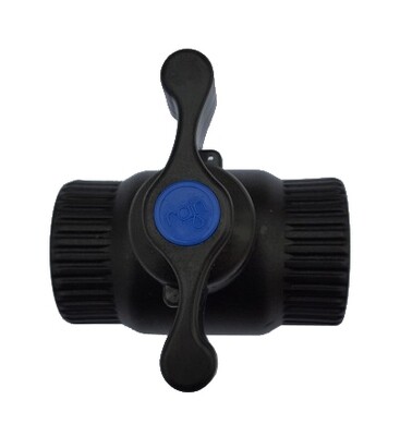 VALVOLA A SFERA PER SCARICO IMPIANTO 3/4&quot; IN POLIPROPILENE