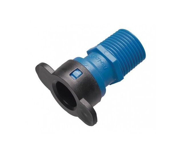 RACCORDO BLU LOCK 1/2&quot; MASCHIO PER TUBO BLU LOCK