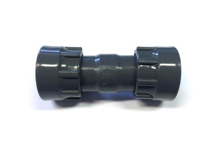 MANICOTTO PER COLLETTORE D.1&quot; FXF CON OR IN PVC