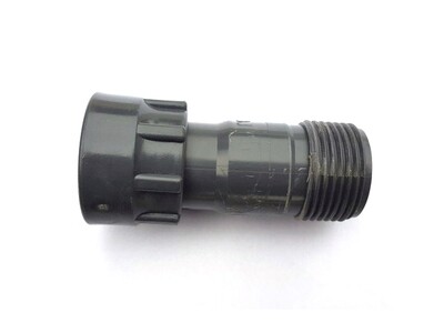 MANICOTTO PER COLLETTORE D.1&quot; MXF CON OR IN PVC