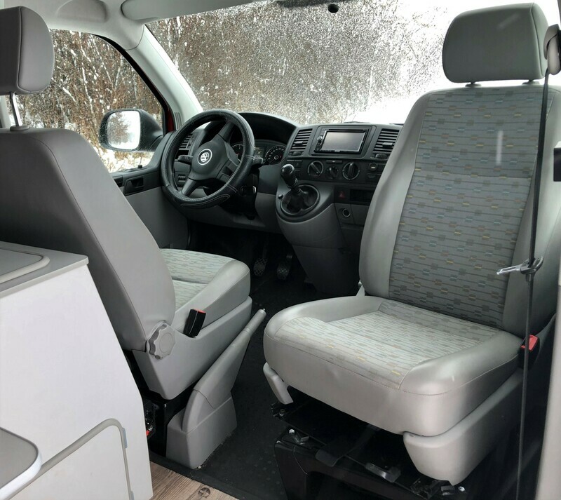 Drehkonsole VW T5/T6 mit ABE (Einzelsitze)