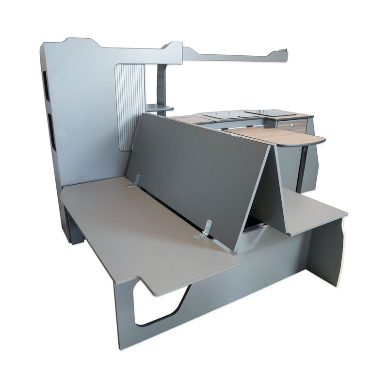 Schlaf- & Sitzbank Bausatz für Renault Trafic III / NV300 / Talento / Vivaro -gefertigt im Wunschdekor