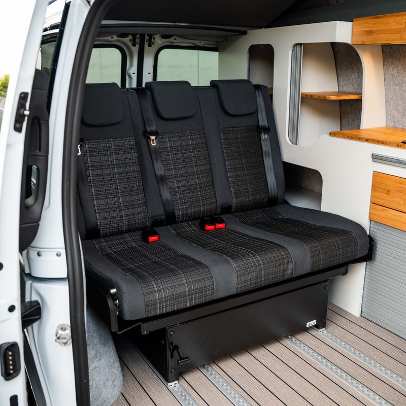 Stide Sitzbank inkl. Schienen Vito 447 L2