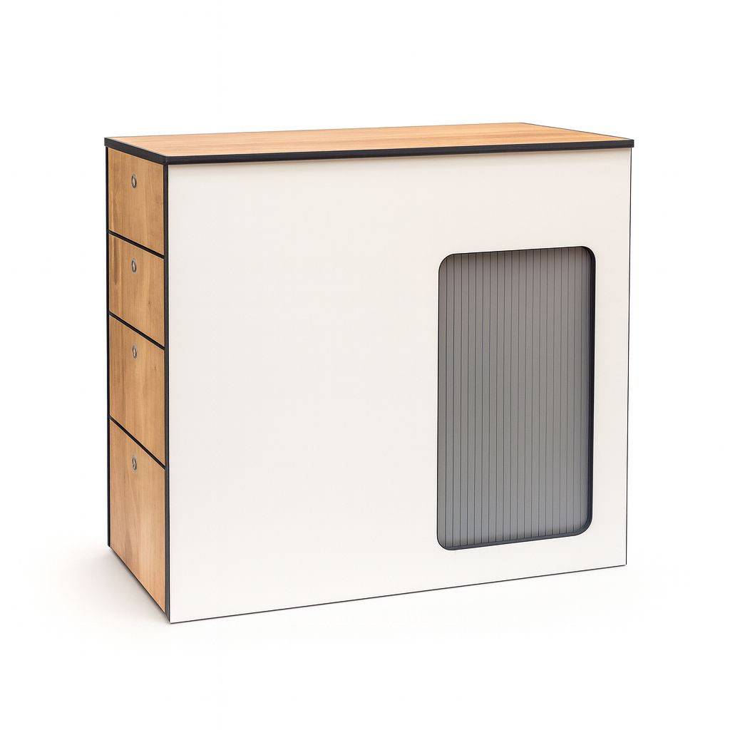 Küchenblock 4x Schub/Rollo Küchenblock 4x Schub/Rollo