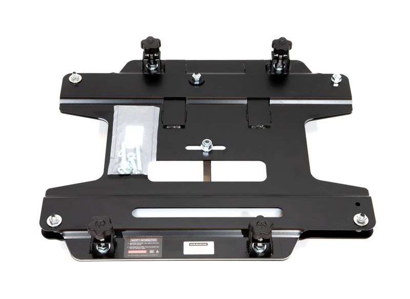 Drehkonsole „Drehwunder“ für Trafic / NV300 / Talento / Vivaro – Beifahrer-Doppelsitzbank (inkl. STATUS-Zertifikat)