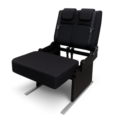 2er 800mm Sprinter -Sitzbank mit Isofix – Sitzplatz, Bett & Stauraum in einem