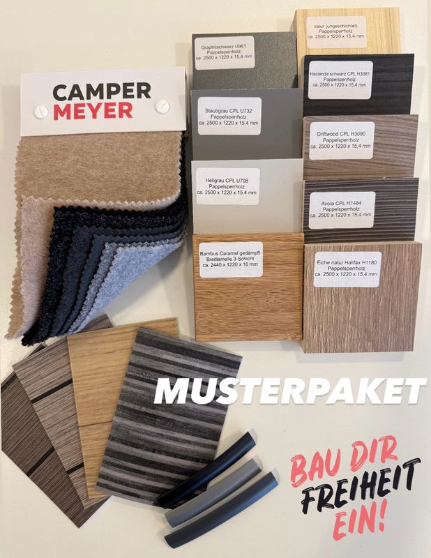 Musterpaket XXL CamperMeyer