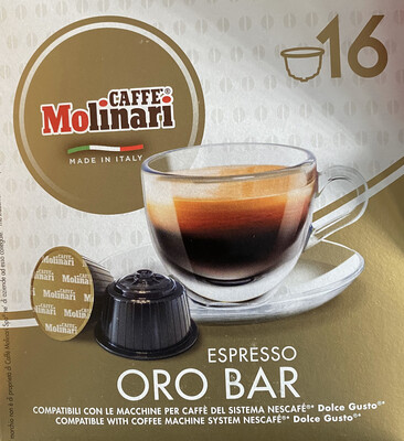Caps Dolce Gusto Molinari Oro 16pz