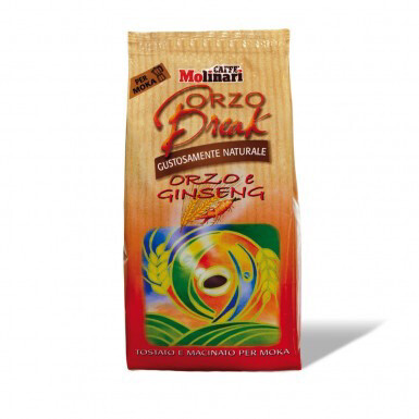 Macinato Orzo Break Aromatizzato con Ginseng per Moka 250gr.