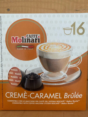 Caps Dolce gusto Molinari Crème Caramel 16pz