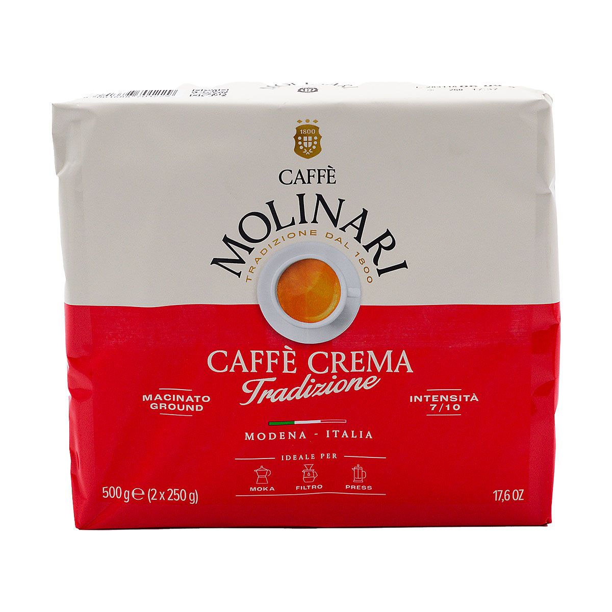 Caffè Molinari Macinato Espresso 2x250gr.