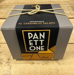 Panettone ARTIGIANALE al caramello salato 800gr.