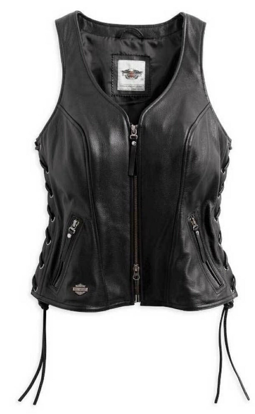 H-D Women’s Avenue Leather Vest H-D Women’s Avenue Leather Vest