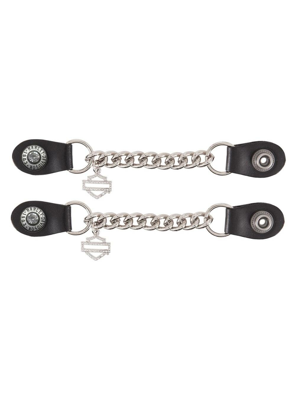 Women's Crystal Bar & Shield Vest Extender Women's Crystal Bar & Shield Vest Extender