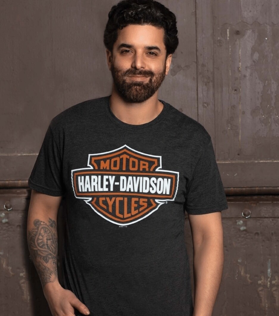 DEALER TEE B&S VINTAGE BLACK MENS DEALER TEE B&S VINTAGE BLACK MENS