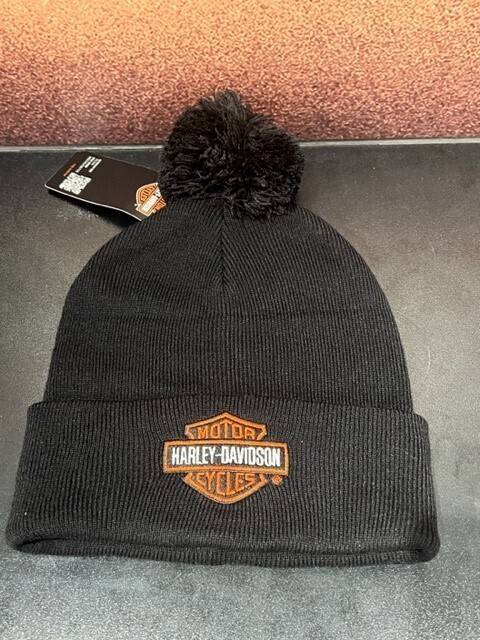 Traralgon Harley Davidson Pom Beanie Traralgon Harley Davidson Pom Beanie