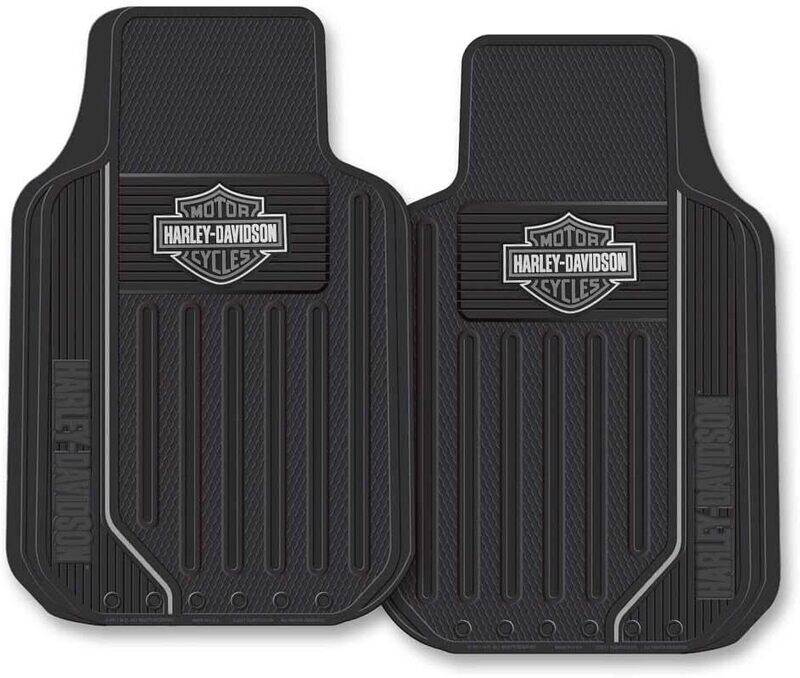 HD Floor Mat Grey/White