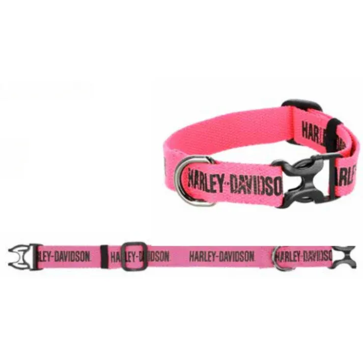Harley-Davidson Pink Dog Collar