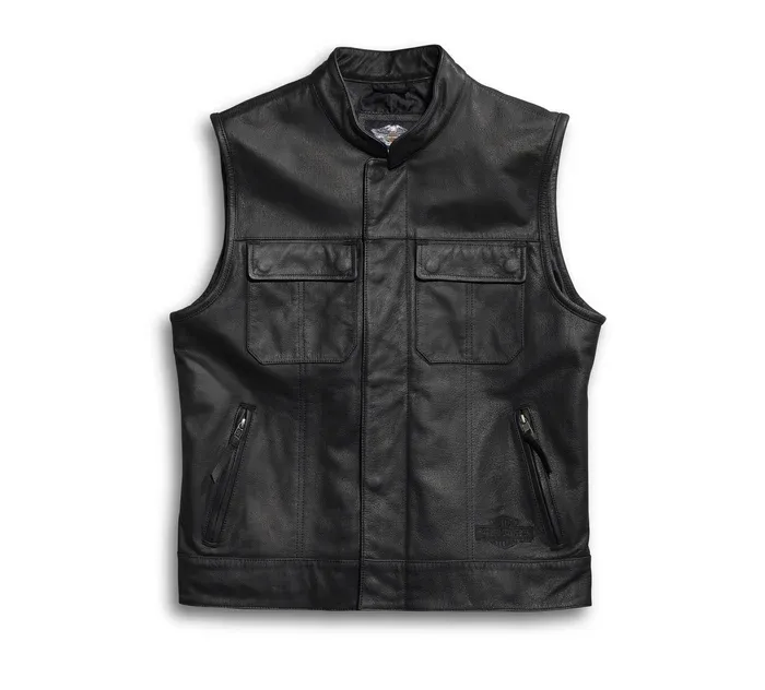 Men's Foster Leather Vest Men's Foster Leather Vest