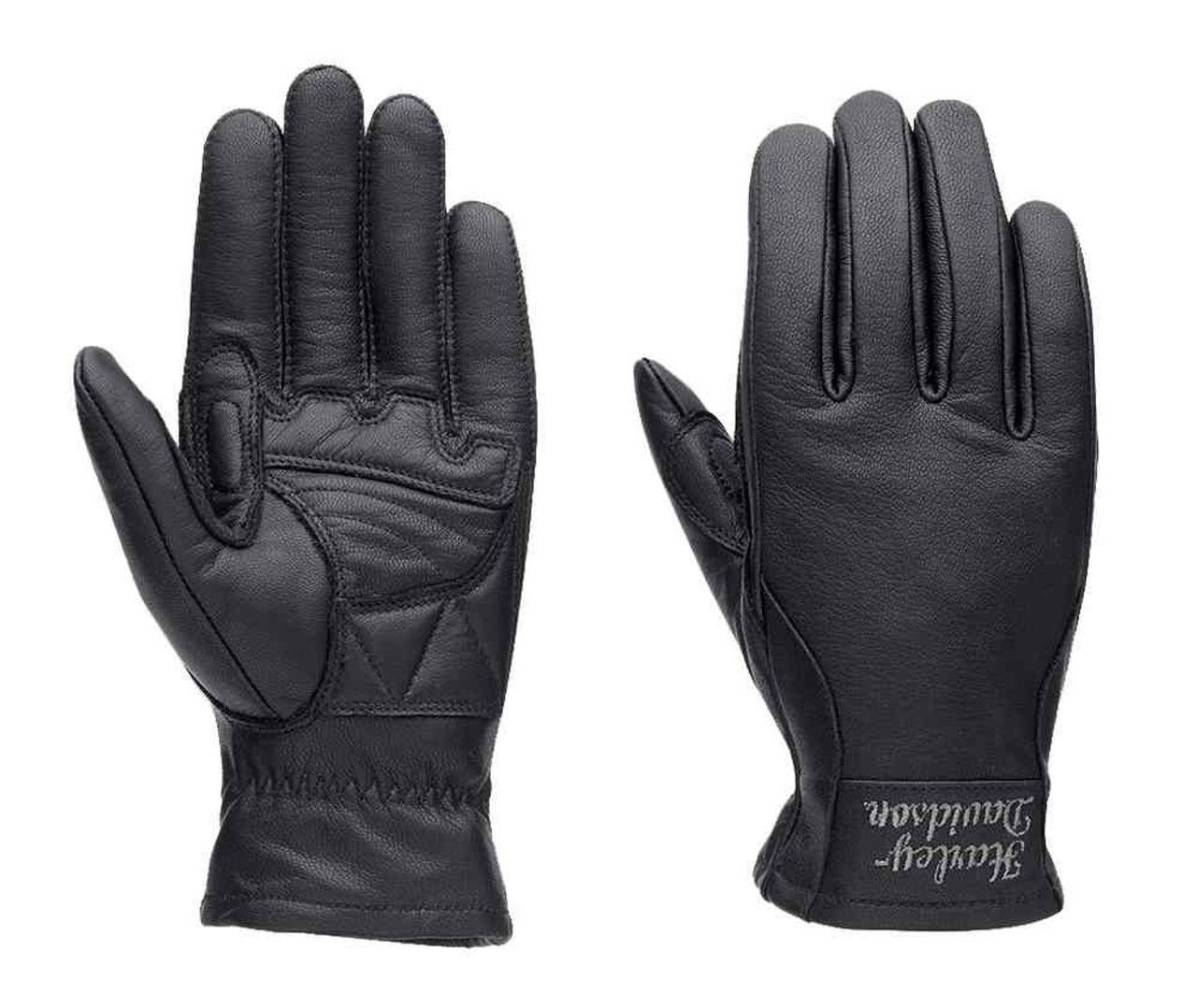 Harley-Davidson® Women's Full-Finger Gloves, H-D Dispatch, Black XS Harley-Davidson® Women's Full-Finger Gloves, H-D Dispatch, Black XS