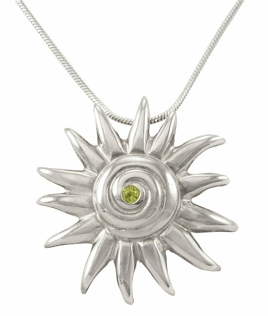 Anhänger mit Kette in Silber 925/-