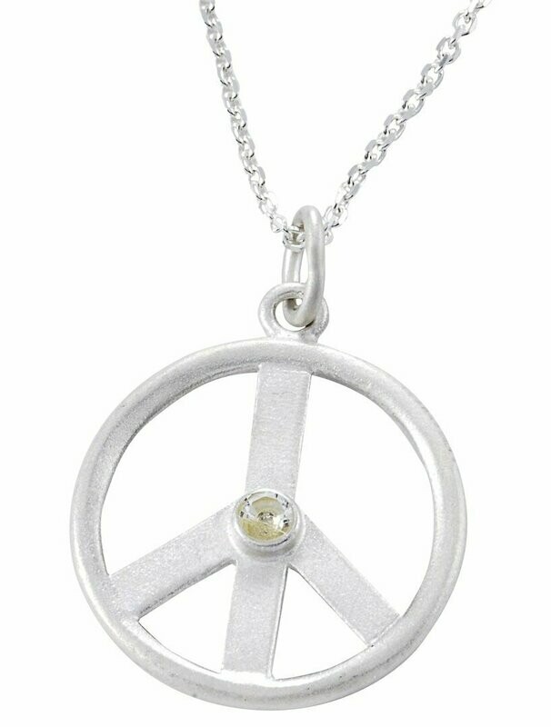 Anhänger Peace in Silber 925/-