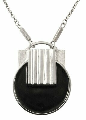 Collier in Silber 925/- mit Emaille