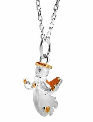 Engelchen in Silber 925/- mit Kette