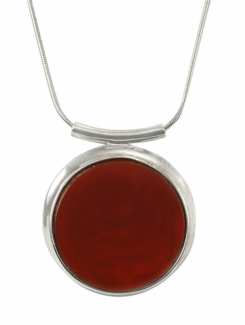 Karneol Anhänger in Silber 925/-