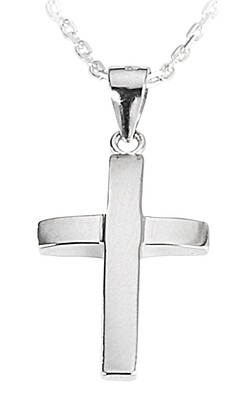 Kreuz Anhänger in Silber 925/-