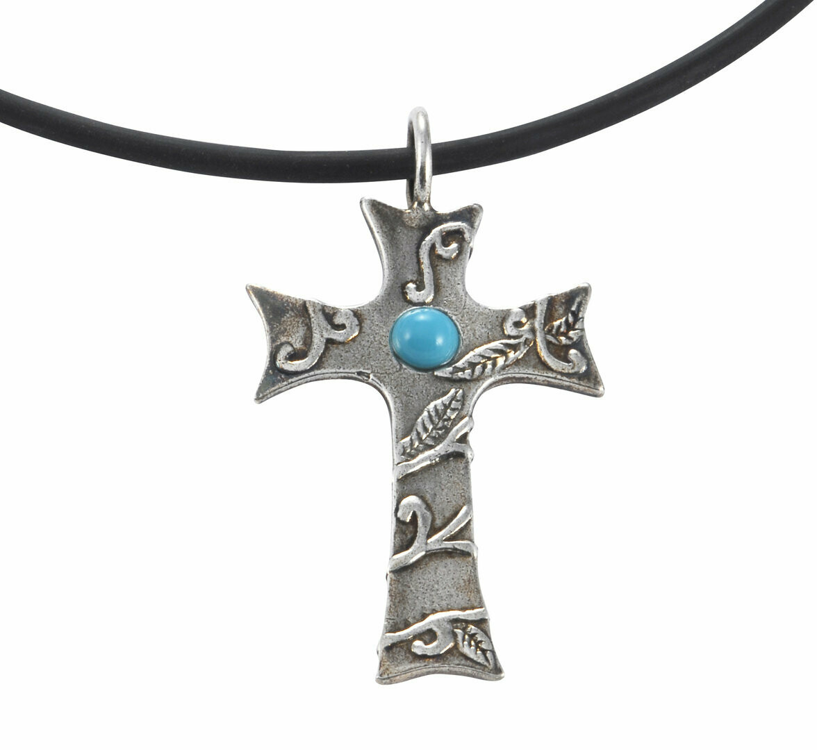Kreuz Anhänger mit Kette in Silber 925