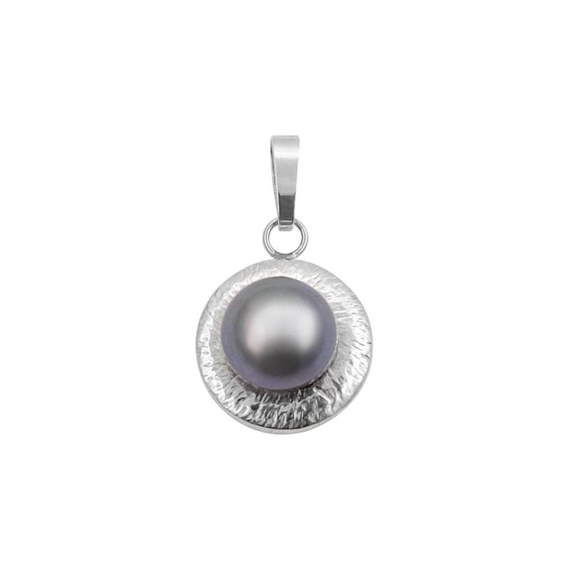 Anhänger mit Perle in Silber 925/-