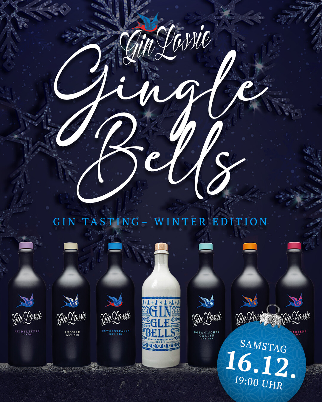 Gin Tasting - Gingle Bells